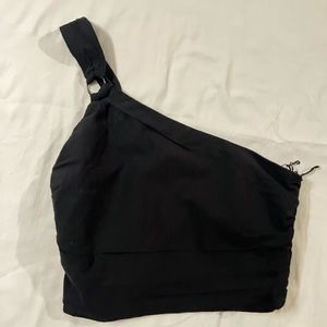 Zara One shoulder Crop Top New